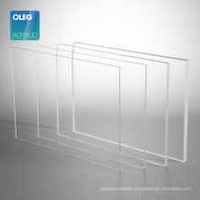 High quality 3mm strong surface hard plastic transparent acrylic sheet